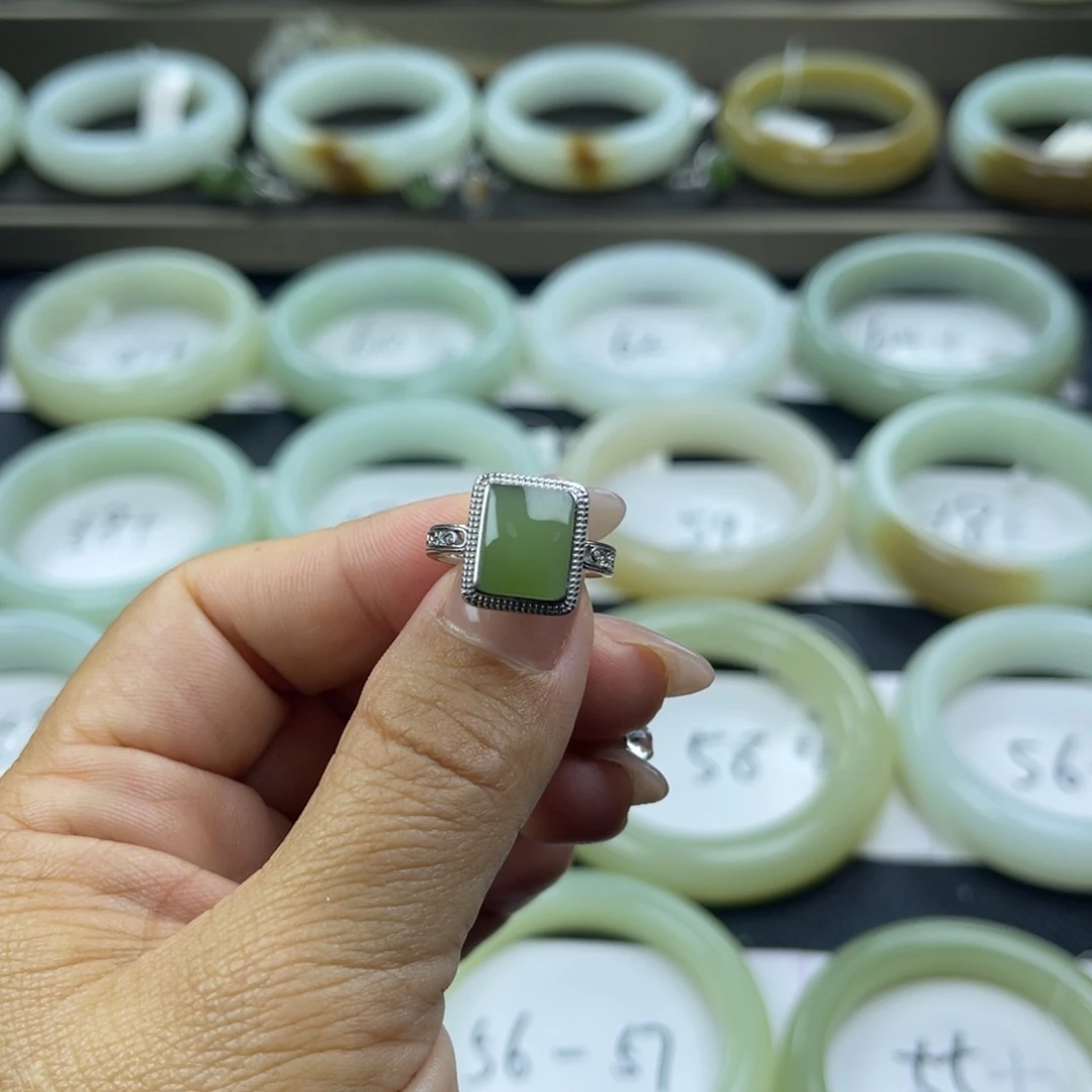 和田玉戒指未镶嵌