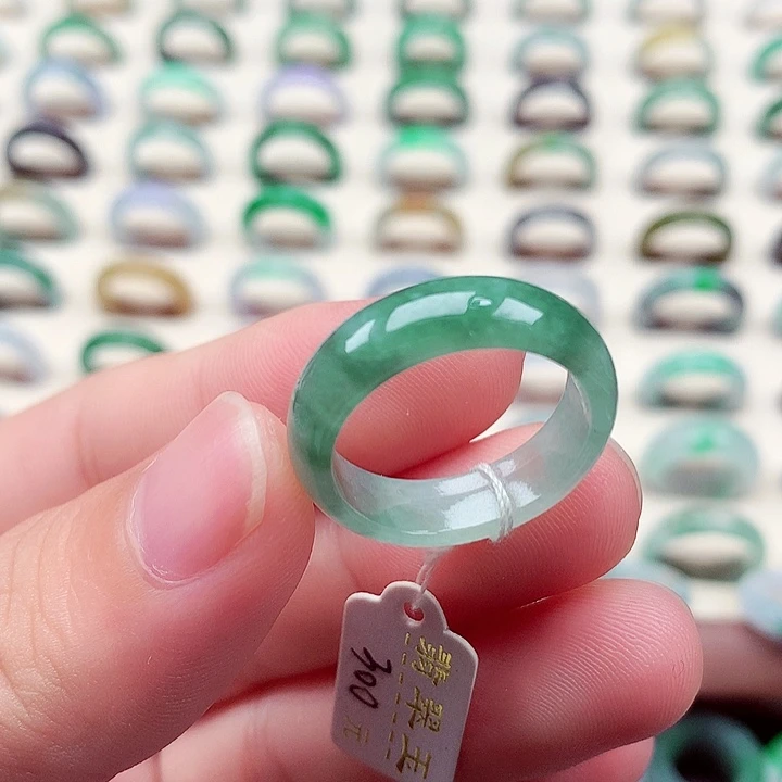 未镶嵌戒指翡翠20号