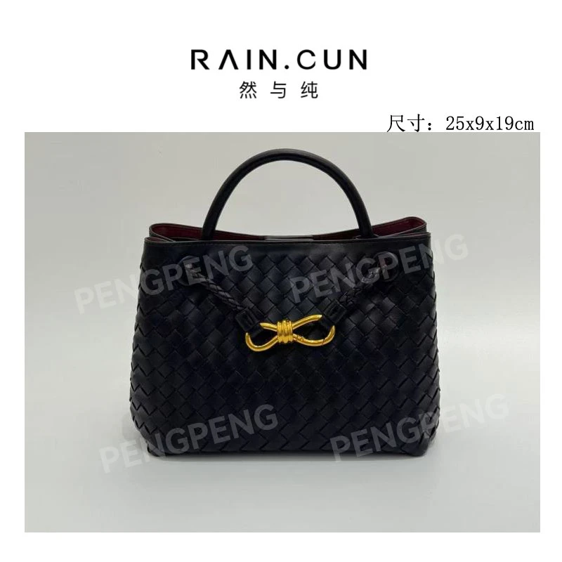 RAIN.CUN XKY-2001-黑色 轻奢女士时尚通勤小众百搭手提包