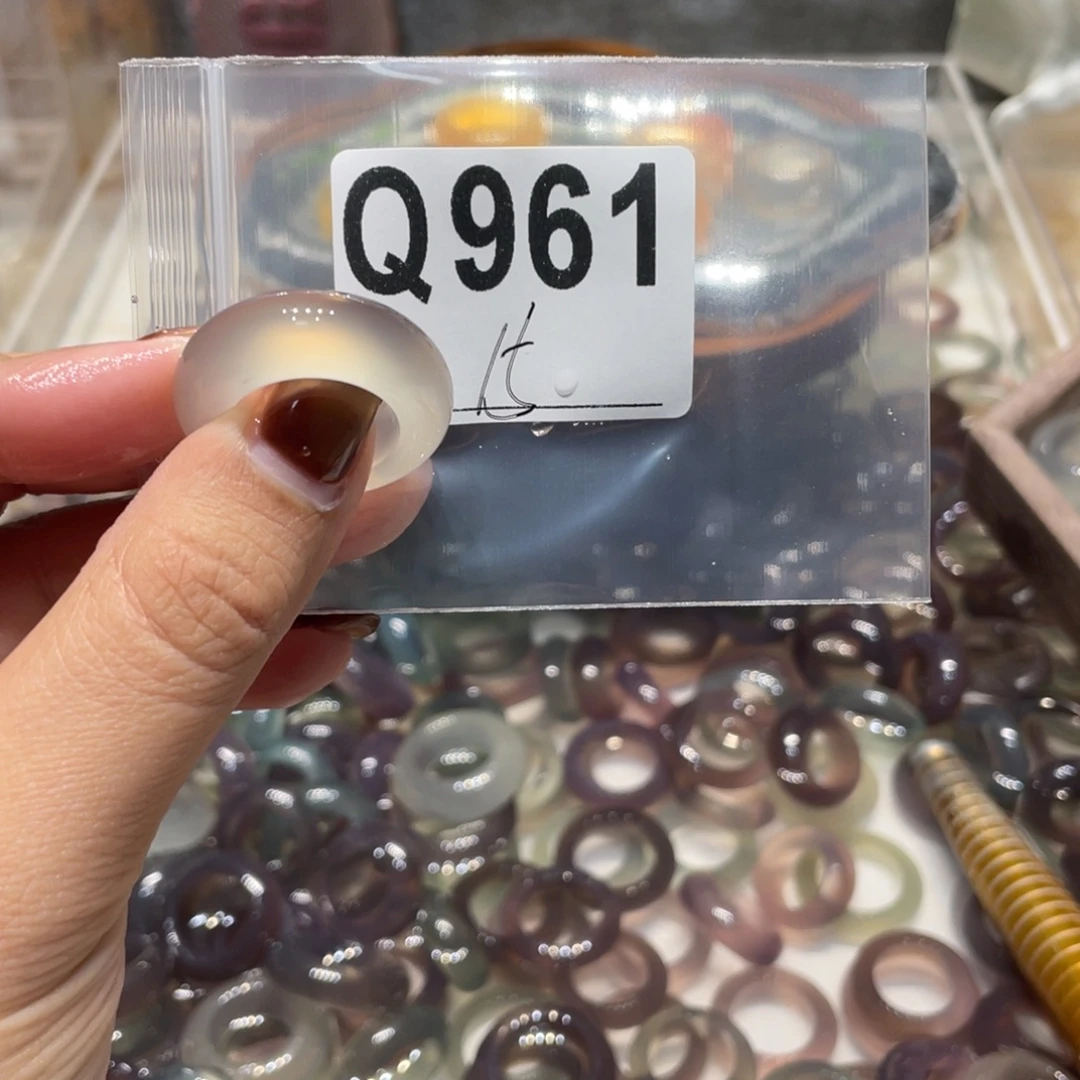 玛瑙/玉髓未镶嵌戒指961