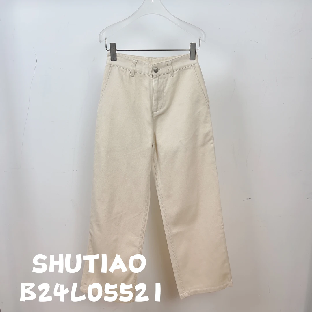 【SHUTIAO】2024秋冬：新款小众设计款牛仔裤B24L05521
