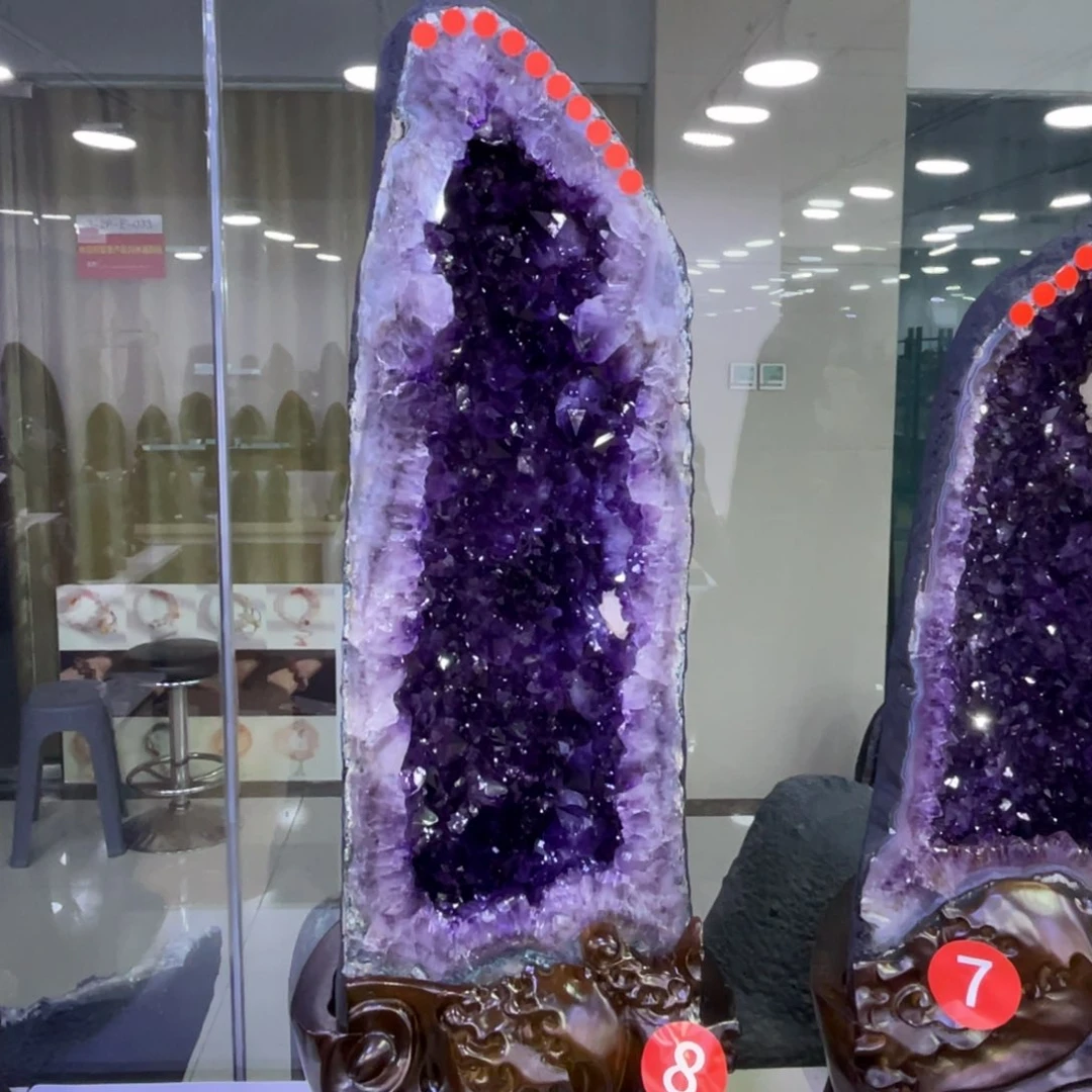 未镶嵌大型摆件（非配饰）紫晶