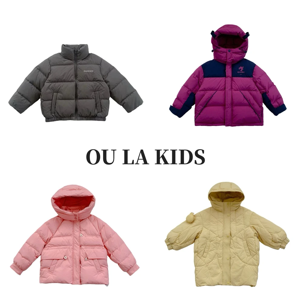 2024冬季女大童装清直播间福利羽绒服童装合集