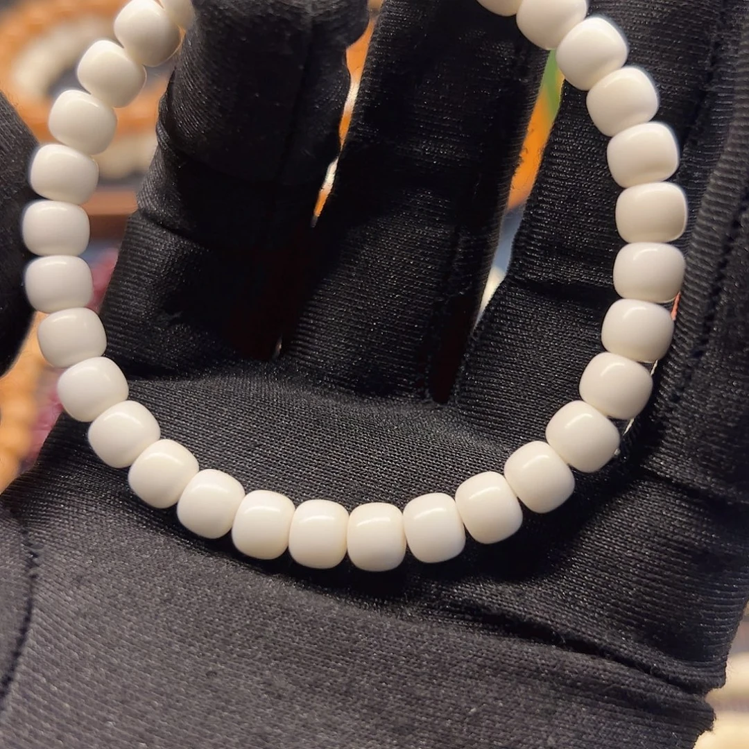 @***帅手串白玉菩提白玉菩提76