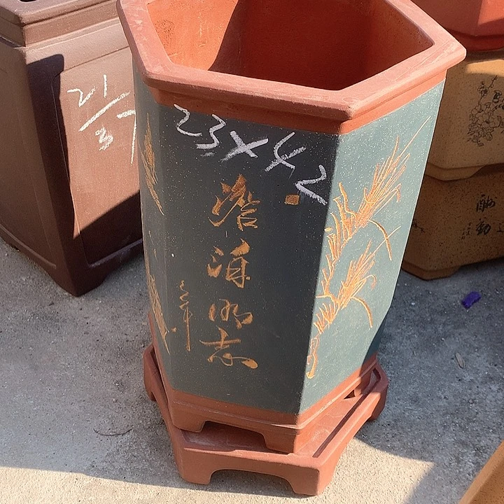 紫砂花盆紫砂艺术