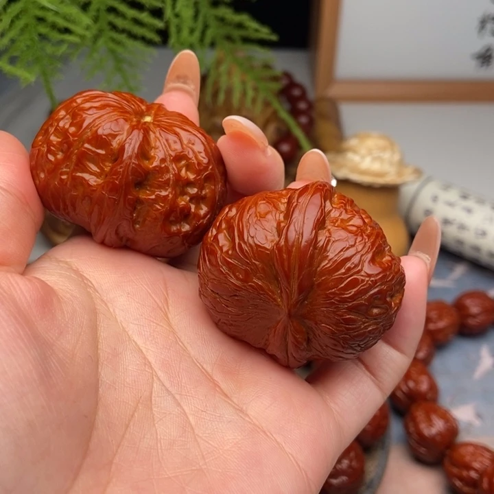 葡****吊坠文玩核桃42的元宝领队儿