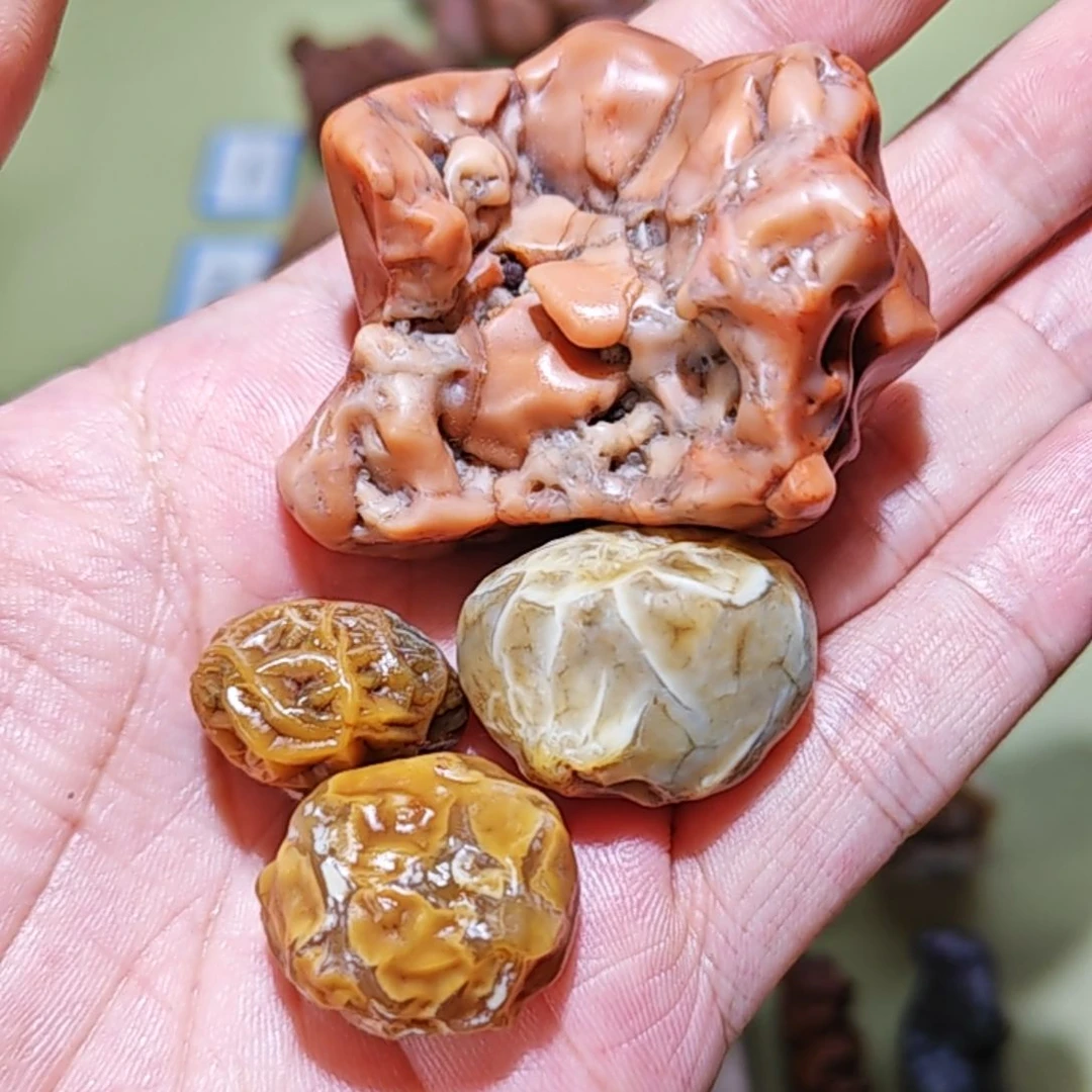 石材戈壁石手把件摆件