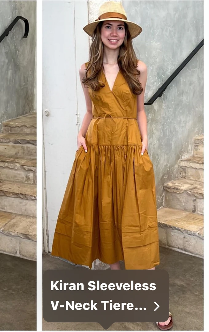Soyinkala纯色棉连衣裙3色可选洋气衣服女