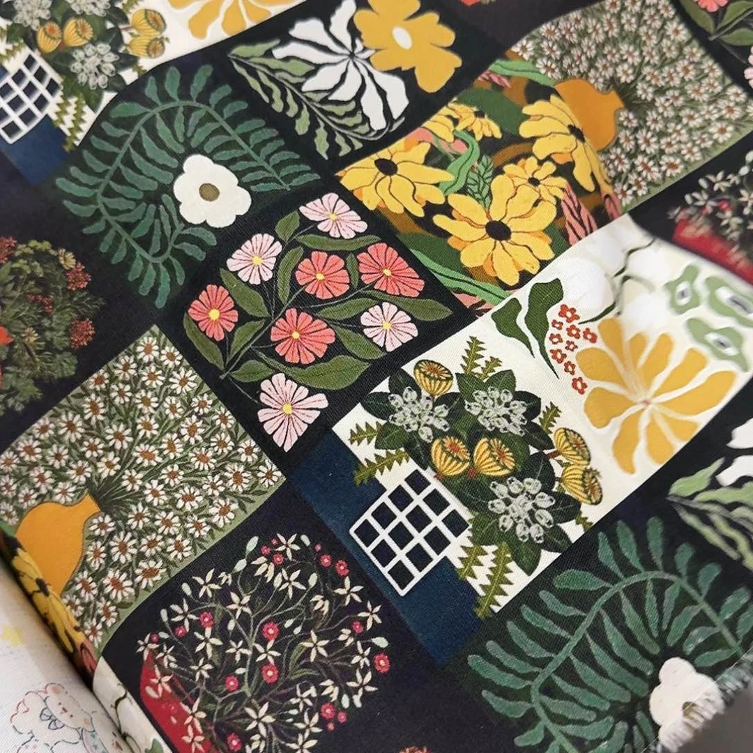 一米价纯棉8安帆布1.5米宽果子布艺地卷