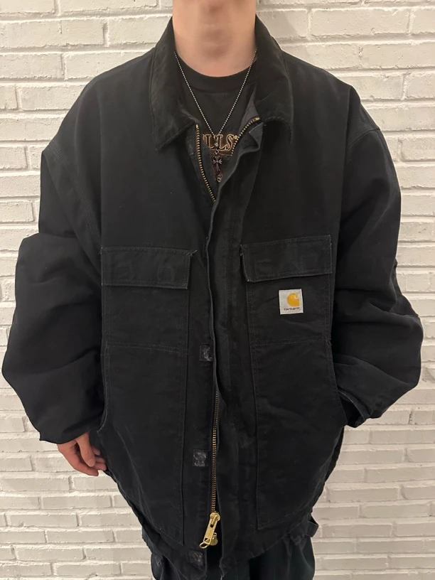 11年美产墨装 C03 BLK工装夹克 衣长：87 胸围：176