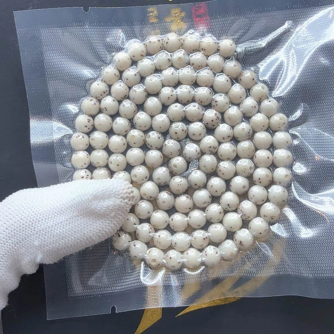 星月菩提吊坠15冰白大眼睛通体6左右108