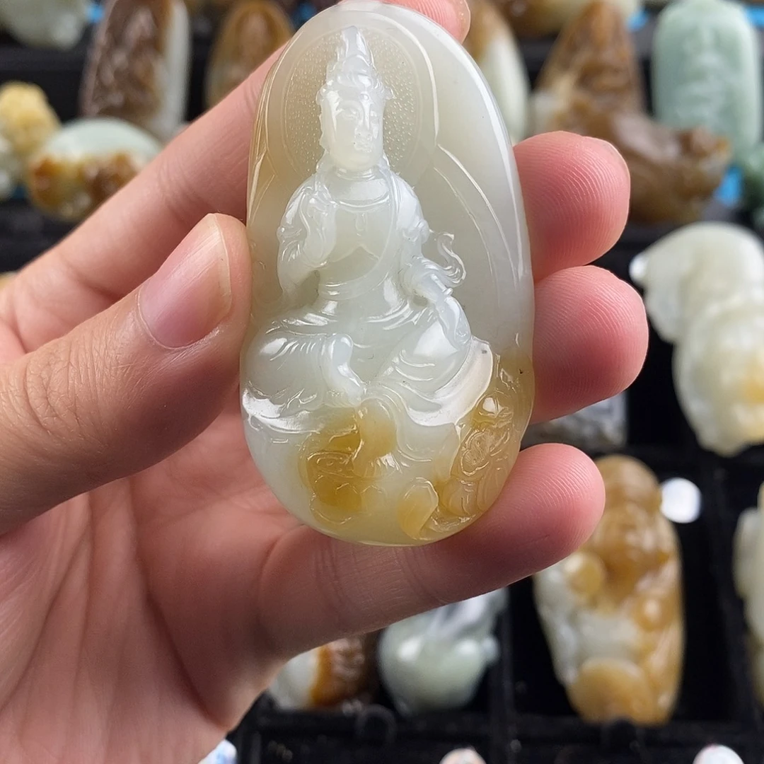 和田玉挂件未镶嵌