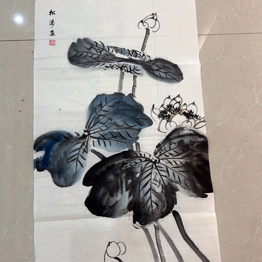国画L精品手绘国画作品