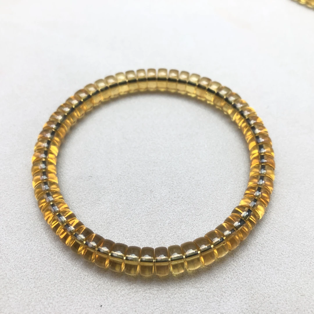 精品5A净水蓝珀药片手串（多样性发货其一）气质时尚百搭复古