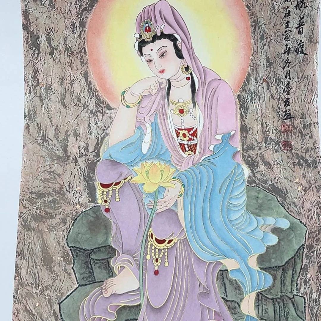 国画事事顺心如意万事如意万事