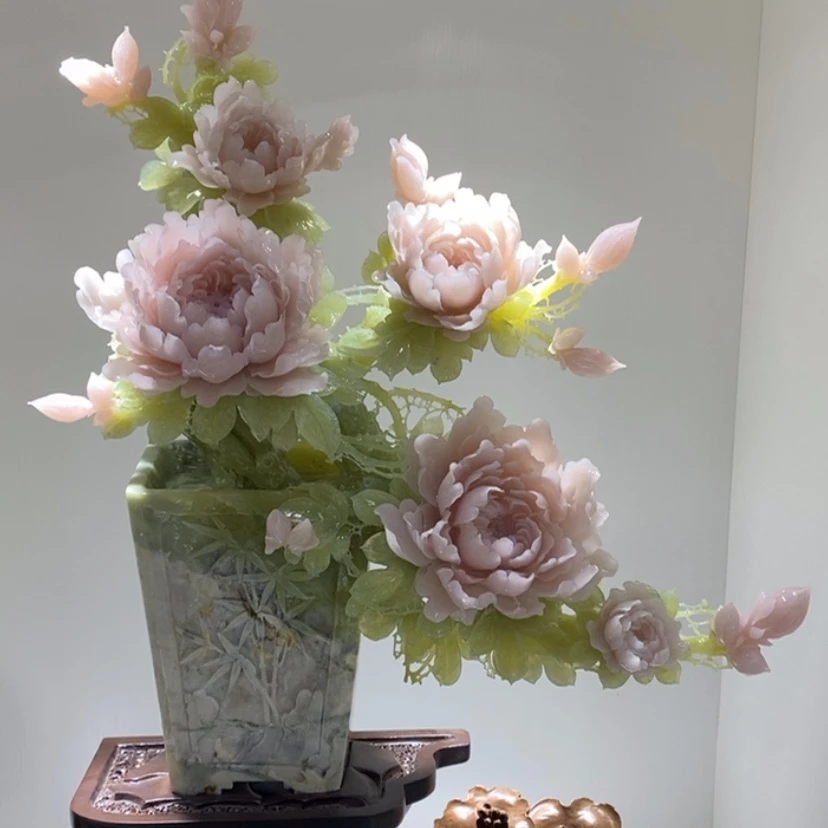 【闪购商品】蛇纹石玉（覆膜）珠宝奇石未镶嵌