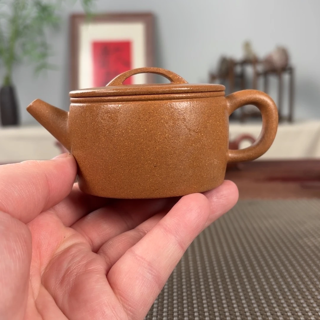 紫砂茶壶黄龙山原矿紫砂壶150