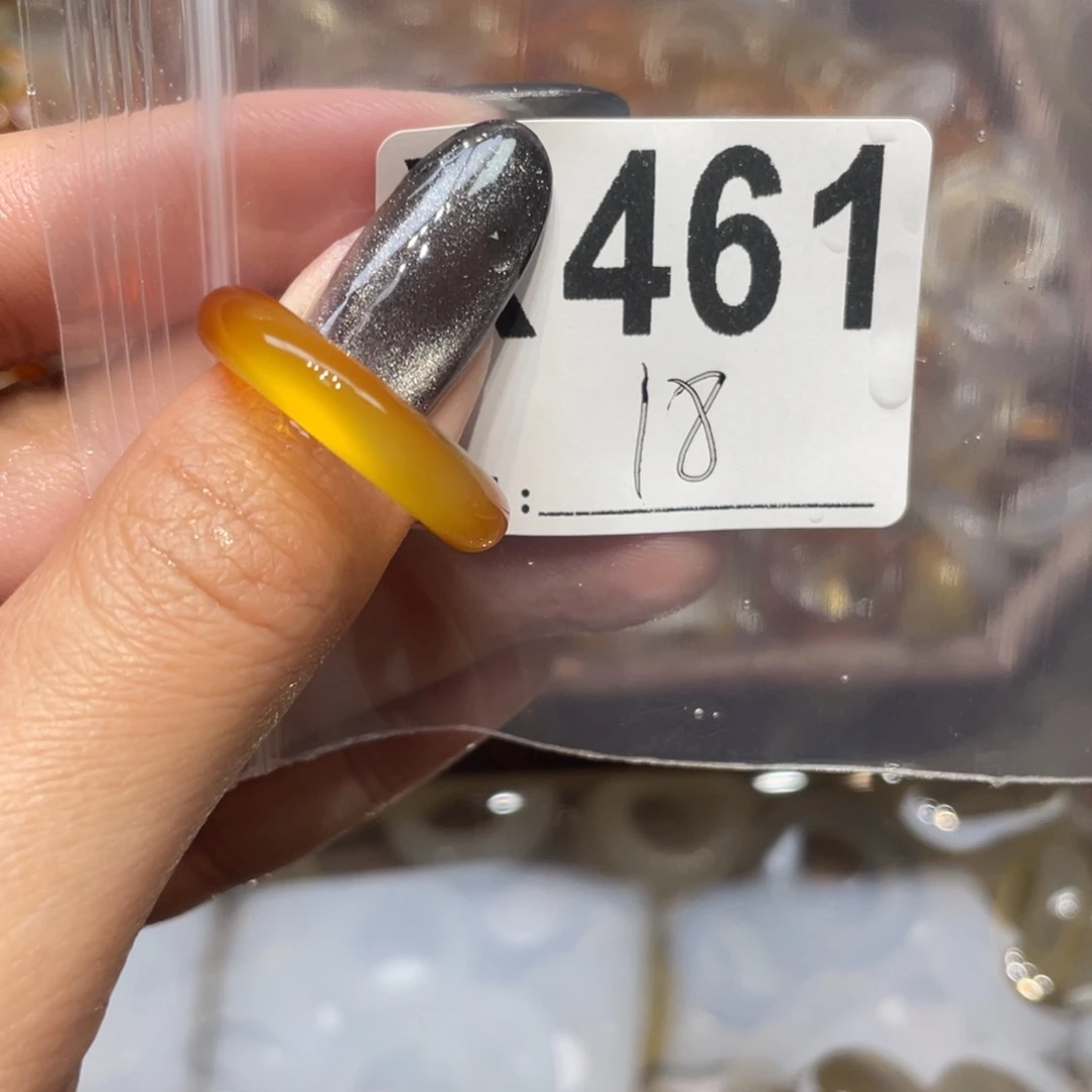 玛瑙/玉髓未镶嵌戒指461