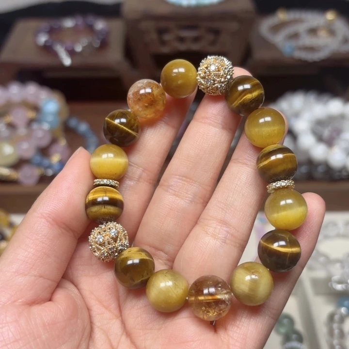 水晶手链未镶嵌金薇薇