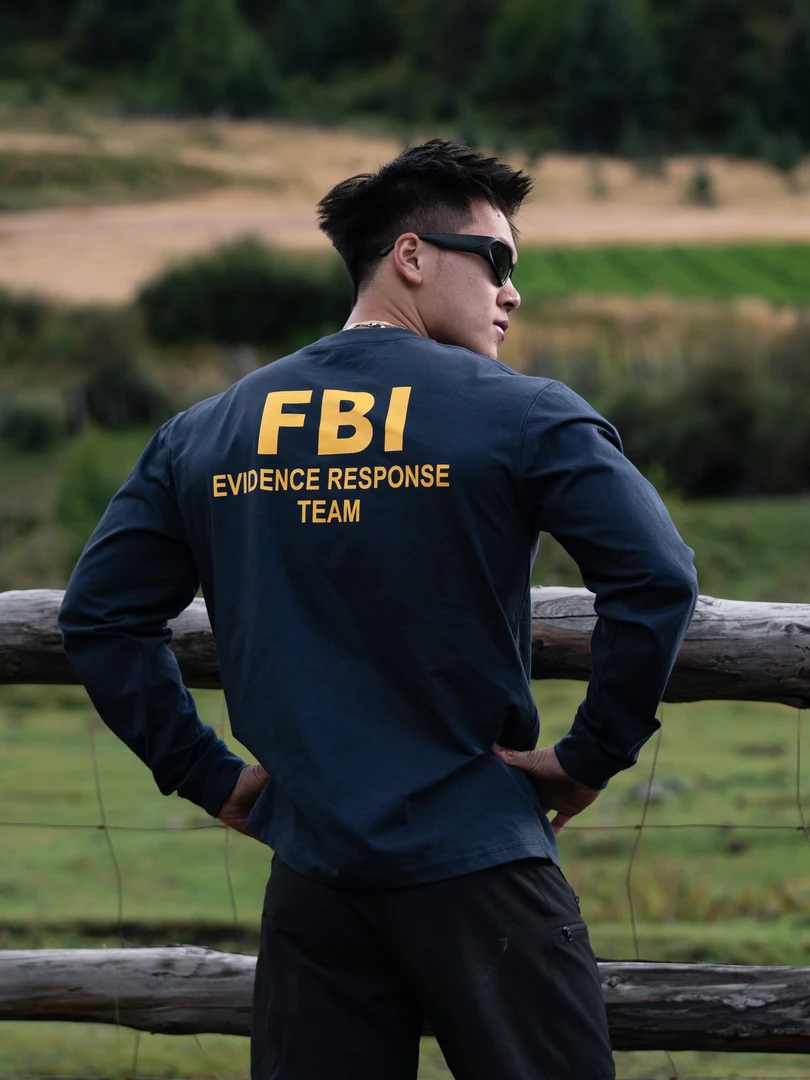 【破壳计划】“FBI长袖”索罗娜美式速干吸湿排汗休闲T恤