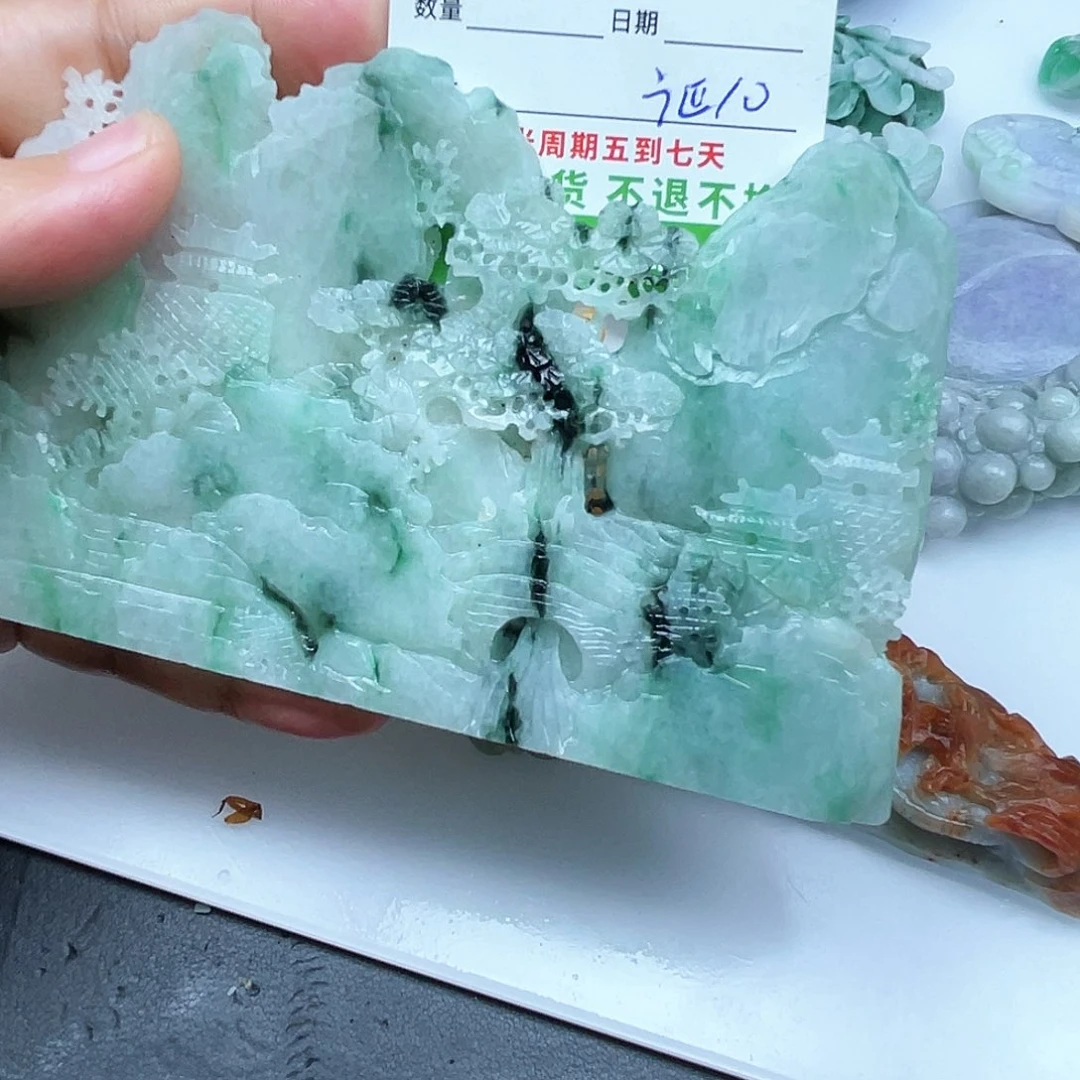 明***明定制翡翠未镶嵌翡翠