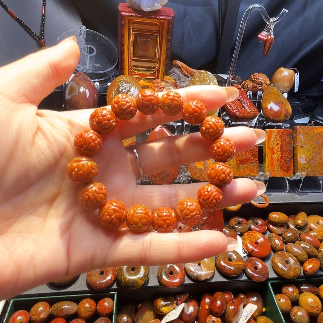 玛瑙/玉髓未镶嵌手串