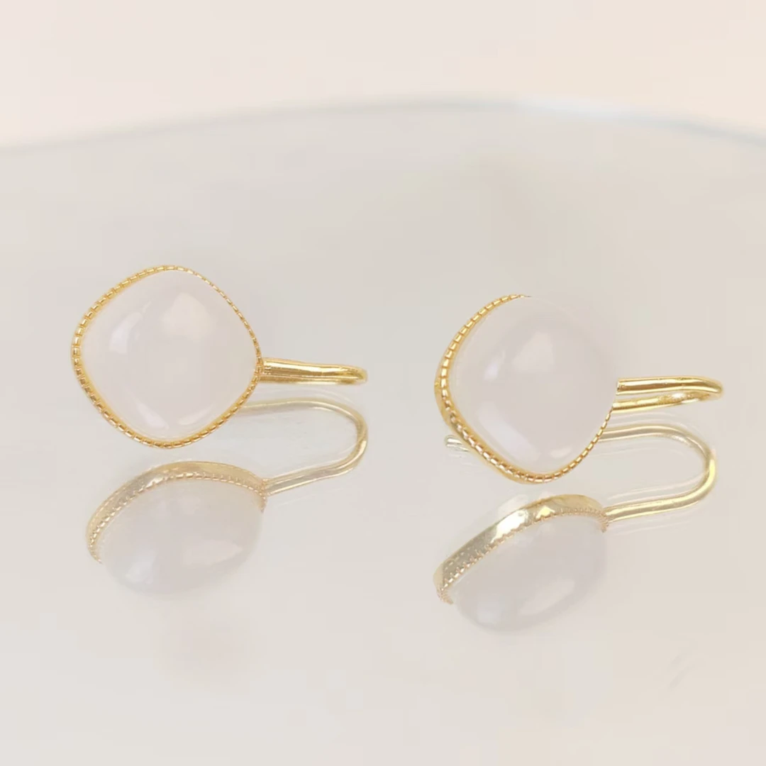 宠粉福利 天然猛犸牙吊坠-藕粉戒指