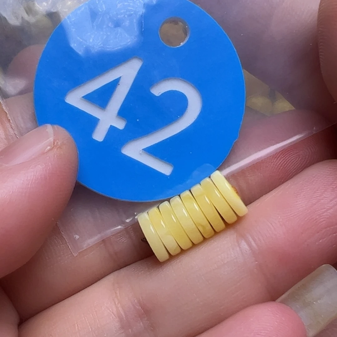 蜜蜡未镶嵌珠宝奇石8m m