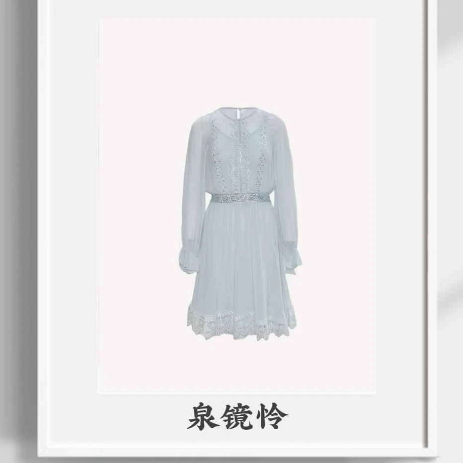 【2025-色彩原创】桑蚕丝连衣裙HFQY25005