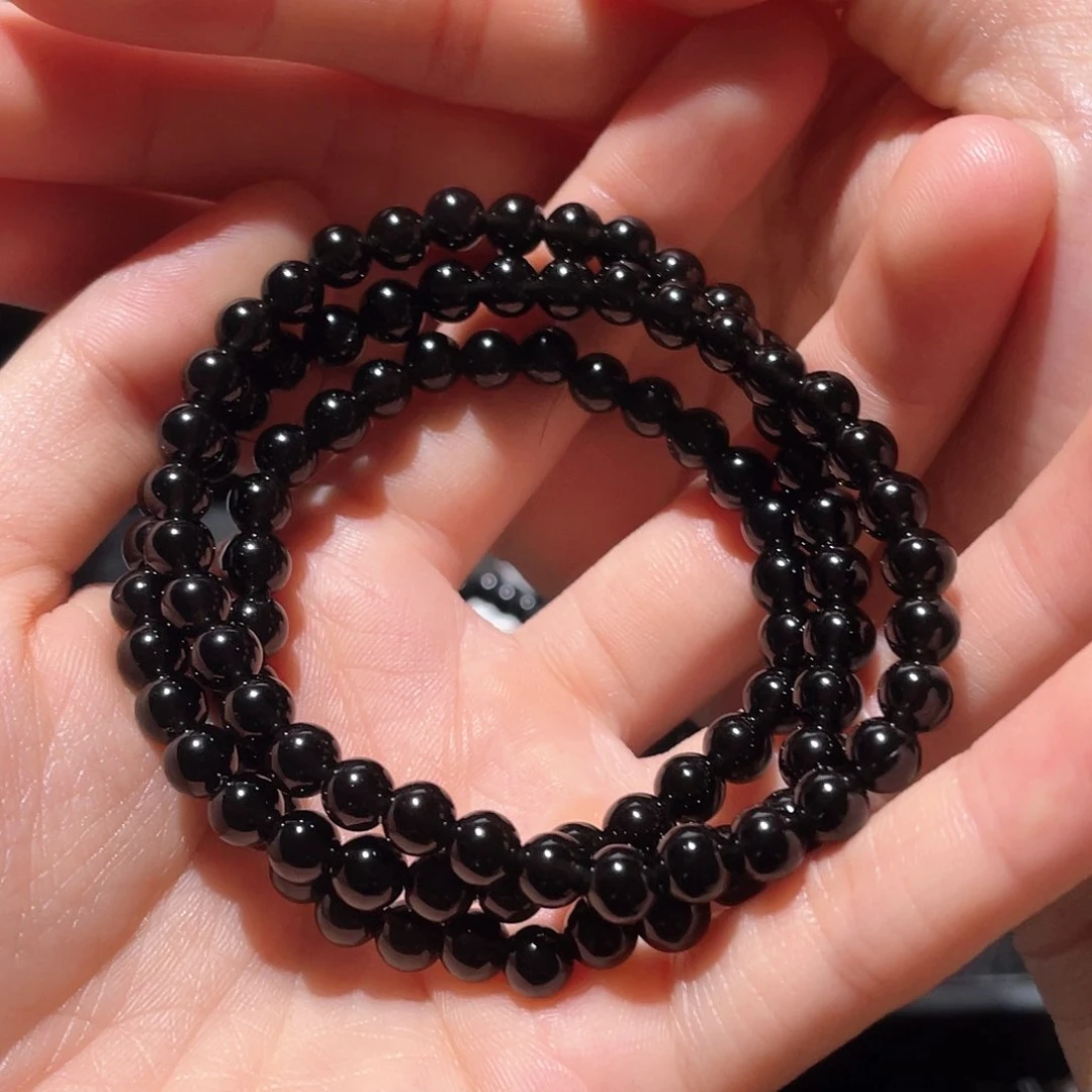 黑曜岩手链未镶嵌上****9