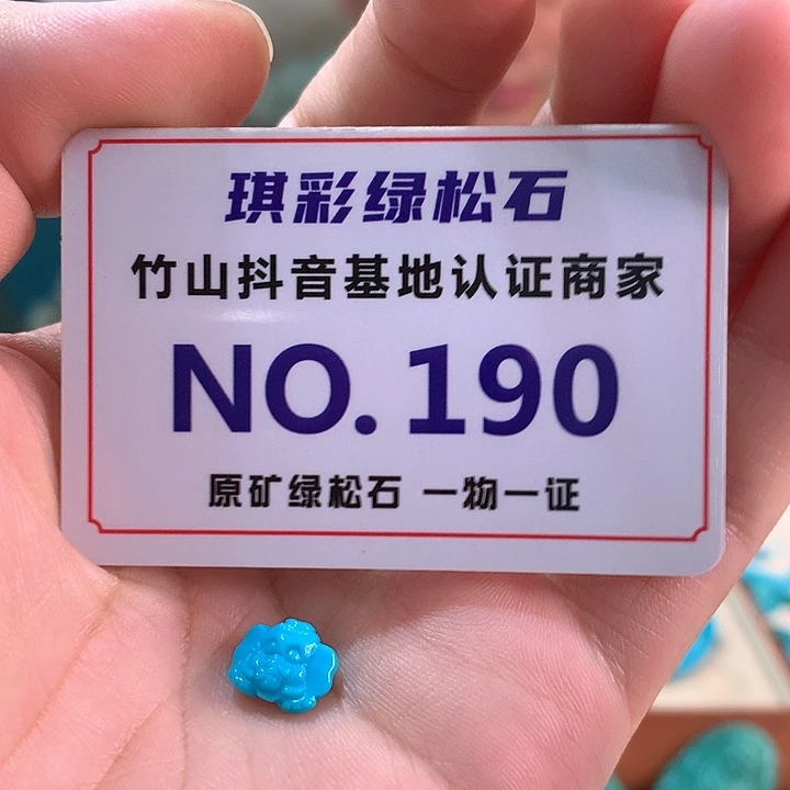未镶嵌绿松石珠宝奇石何*凌
