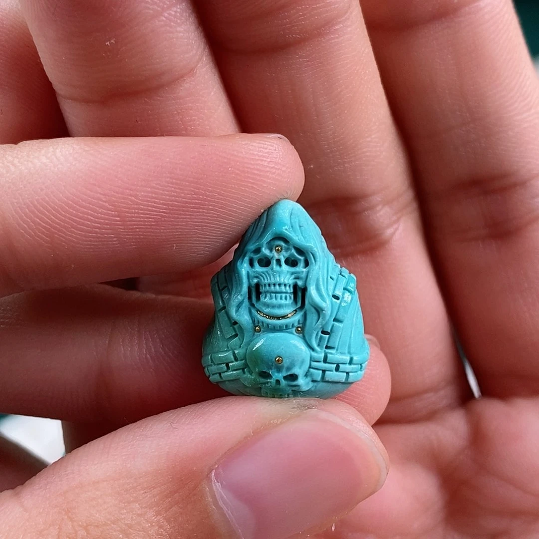 绿松石珠宝奇石未镶嵌