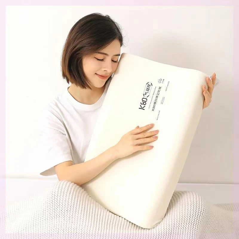 小施家深睡零压气凝枕软糯亲肤慢回弹记忆棉枕芯969