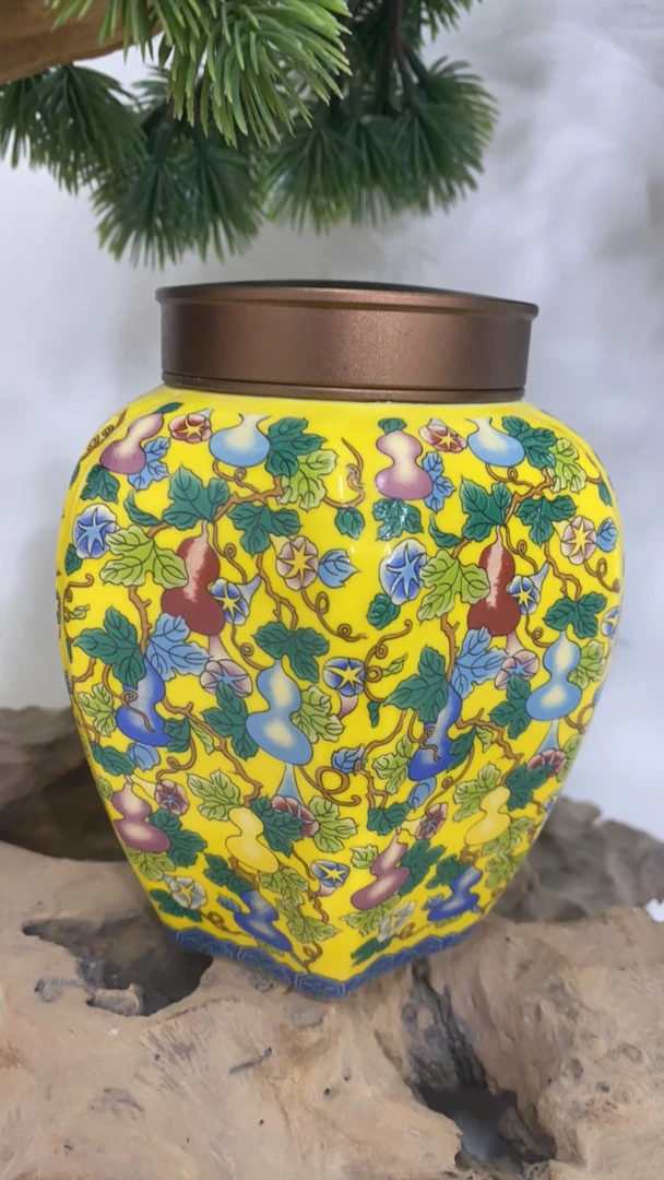 汇鑫陶瓷-百子茶叶罐 密封罐 储存罐a73