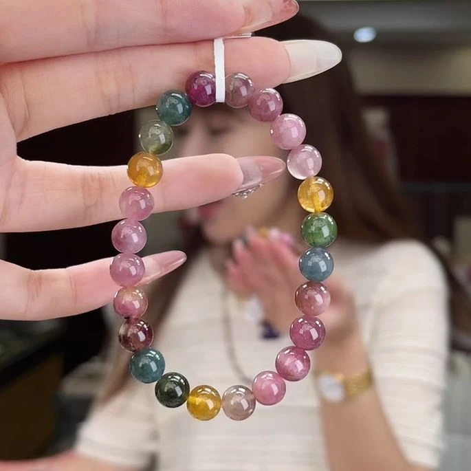 05440808/未镶嵌碧玺8mm+单圈多样性发货