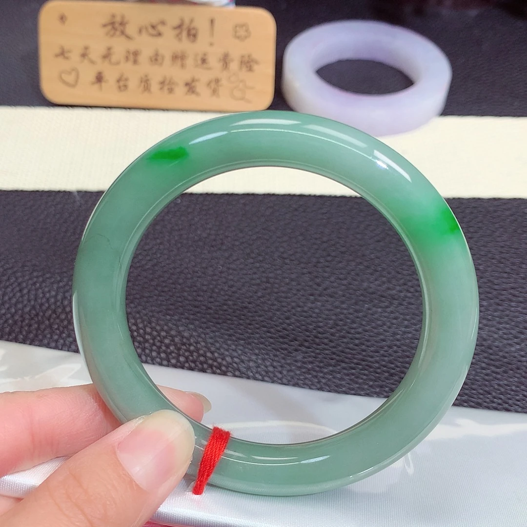 未镶嵌手镯翡翠4012