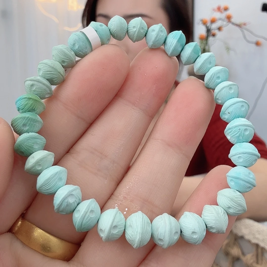 绿松石未镶嵌珠宝半成品