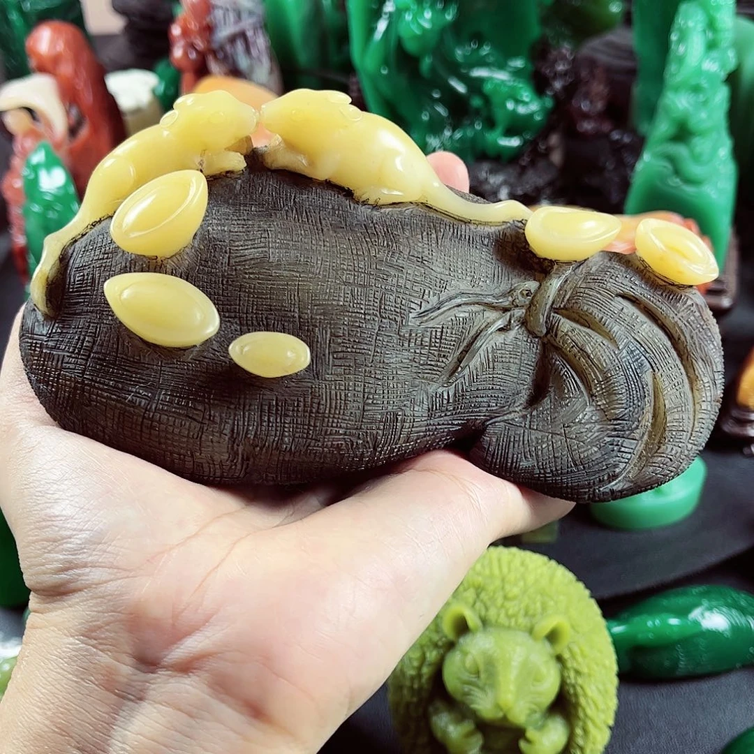 寿山石纯*们寿山石名贵石材