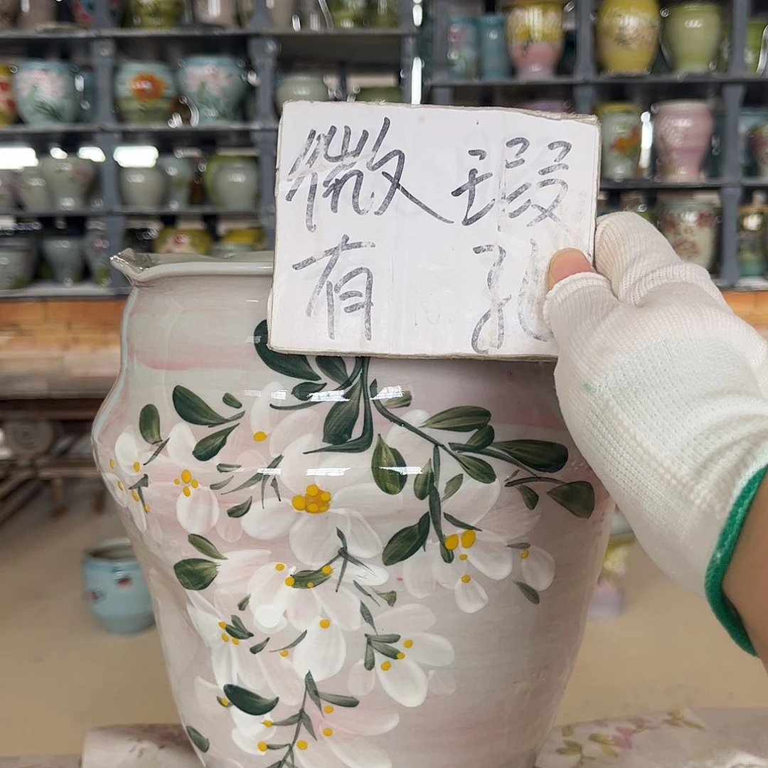 罐22xc景德镇陶瓷花盆