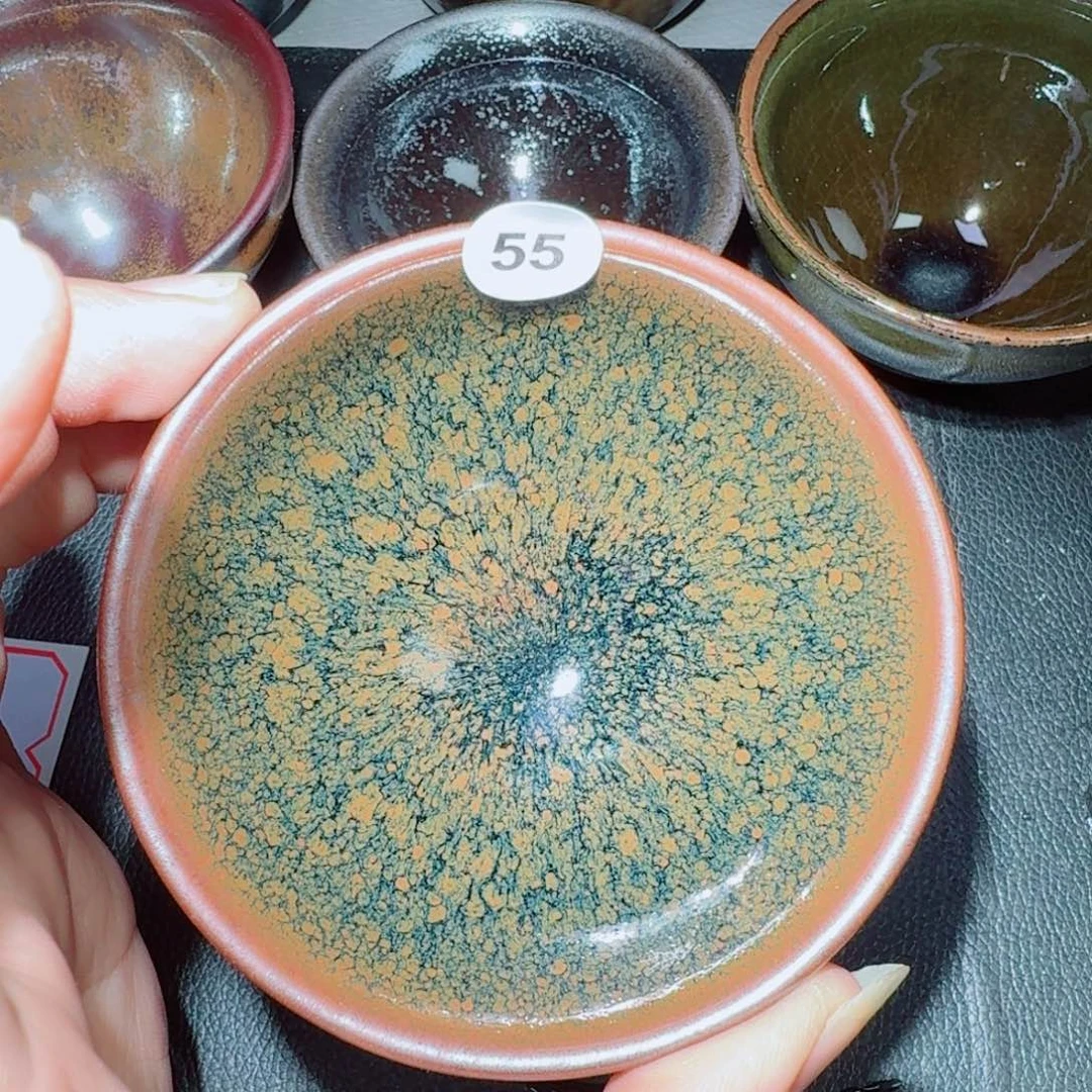 摆件古时茶器建窑建盏55