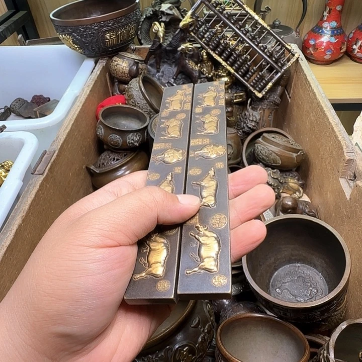 铜器办公室茶室摆件