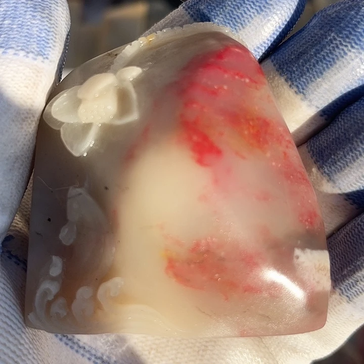 印石巴林石4.5×2.5×5.5厘米