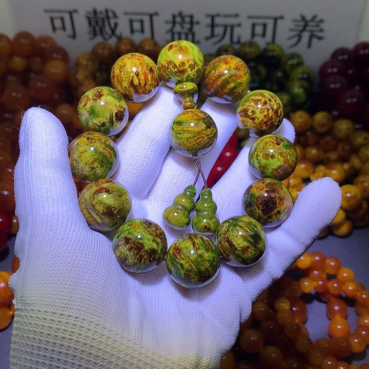 手串/手链松木（琥珀木）2.0 水墨丹青高货