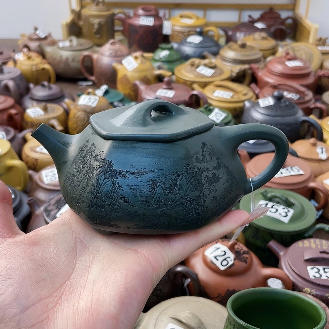 茶壶紫砂纷**家紫砂微瑕