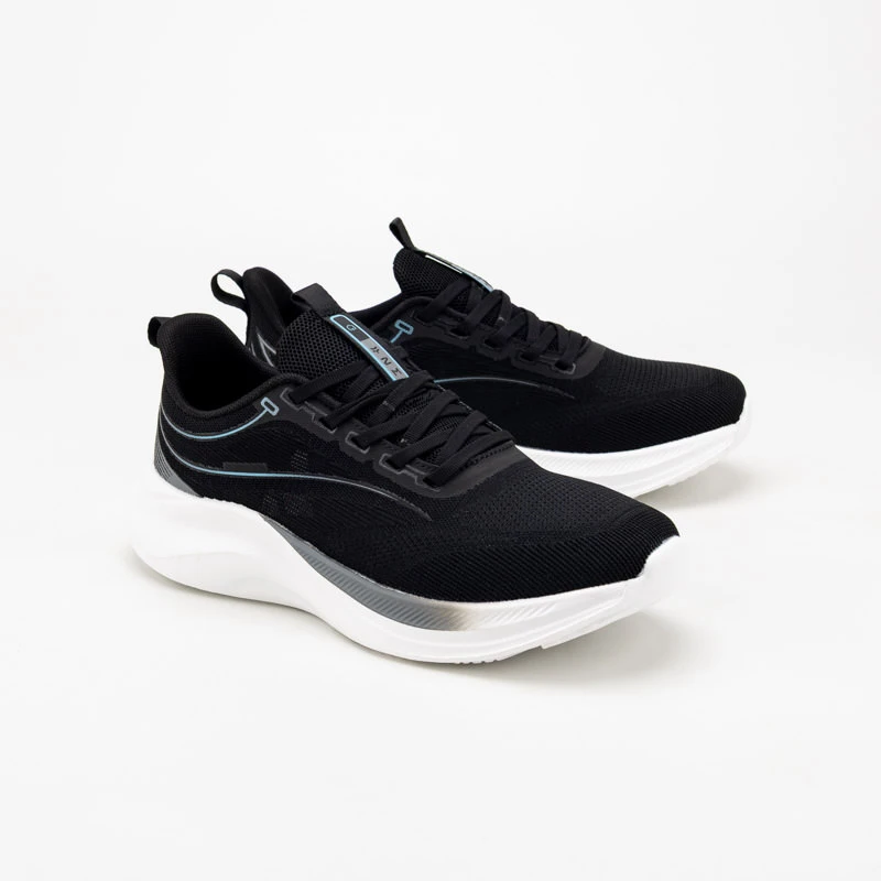 男 夏季爆款运动鞋 鱼丝网面料 高弹橡塑底 超轻运动鞋752107