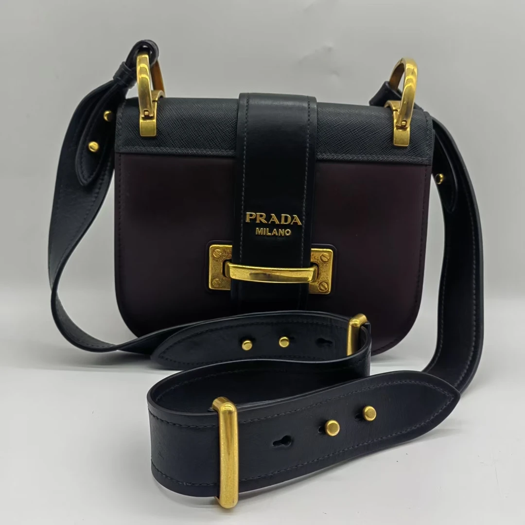 95新 Prada/普拉达  紫色单肩包 1461 8150