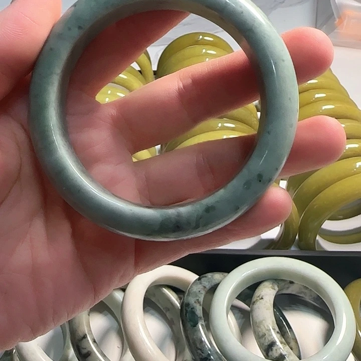 蛇纹石玉合金手镯