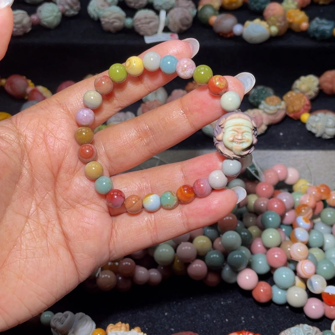 石英质玉未镶嵌手链