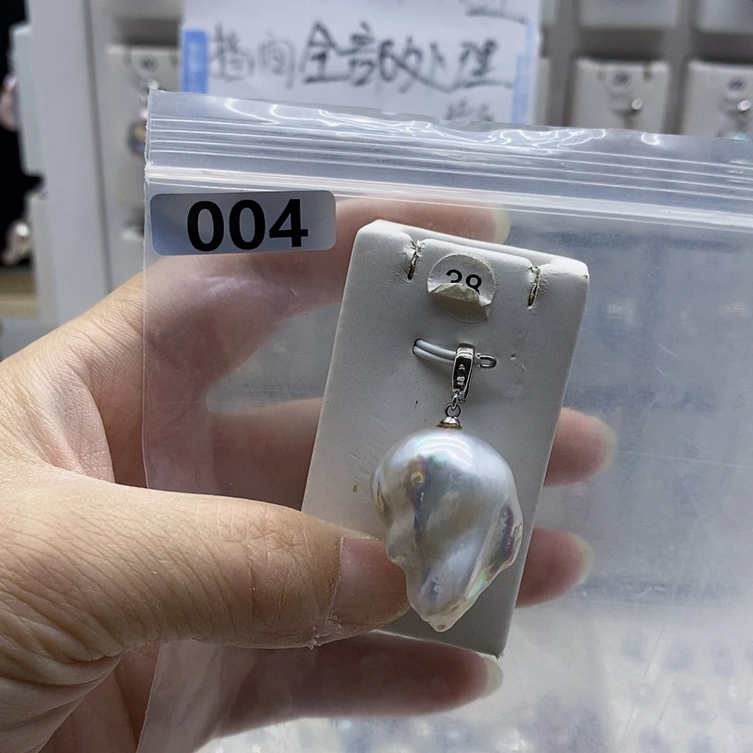 颈饰合金淡水珍珠