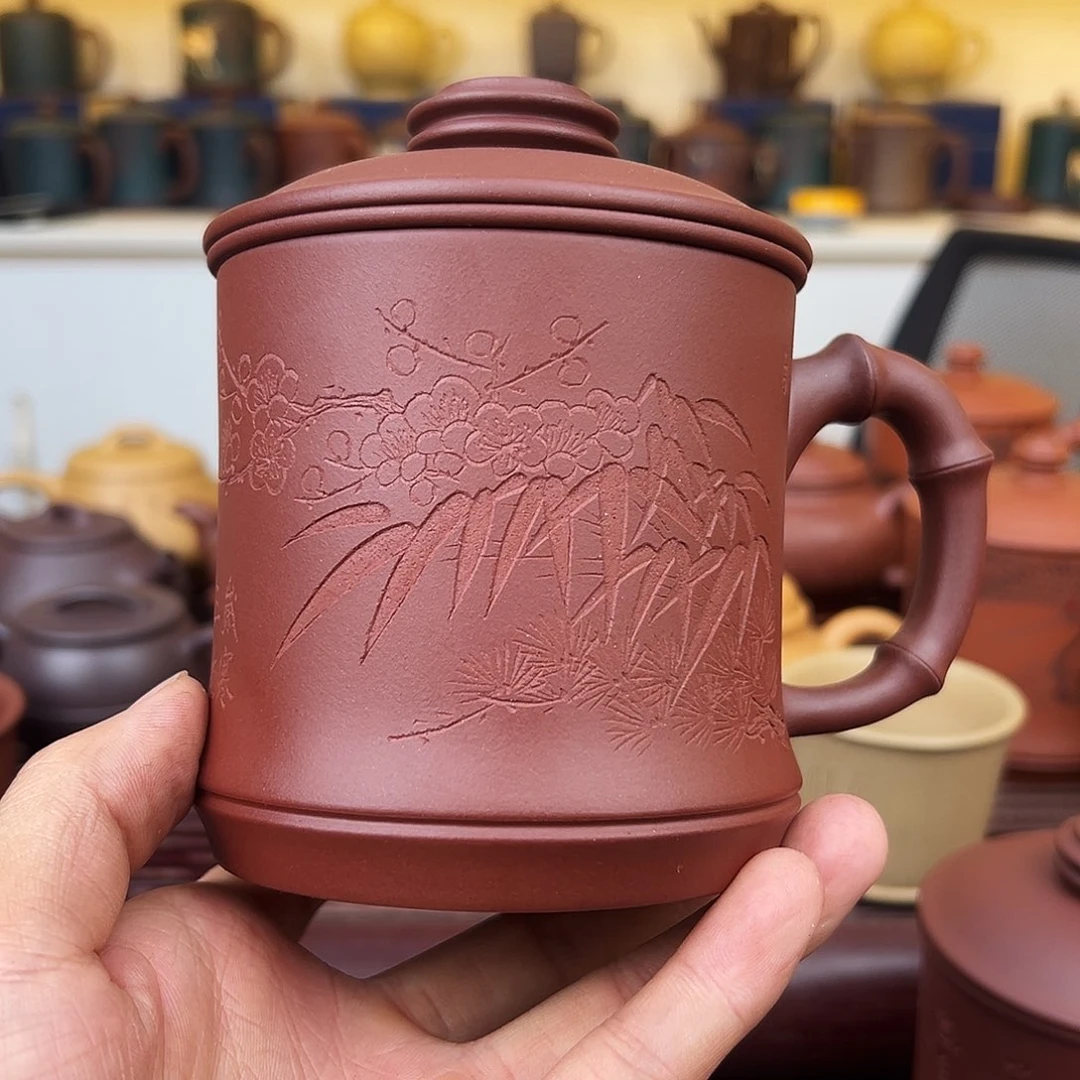 紫砂茶壶用****8宜兴紫砂紫砂盖杯